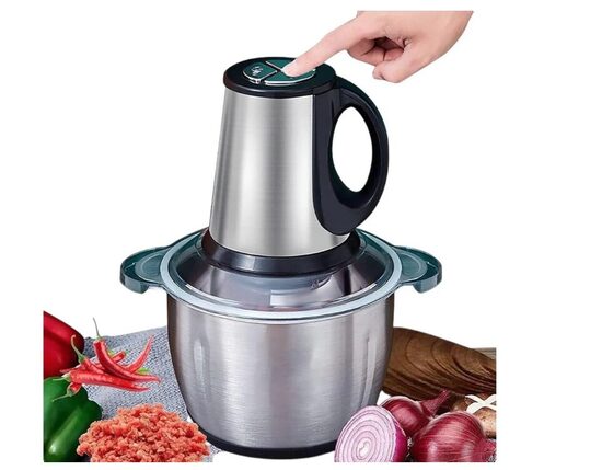 Elektrinis virtuvinis smulkintuvas, mėsos smulkintuvas 3 L, 800 W